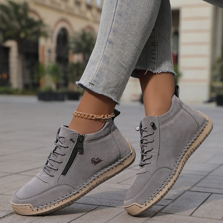 Sneakers Con Cerniera Ammortizzate Antiscivolo Da Donna