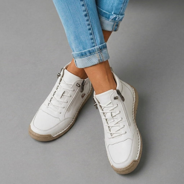 Sneakers Con Cerniera Ammortizzate Antiscivolo Da Donna