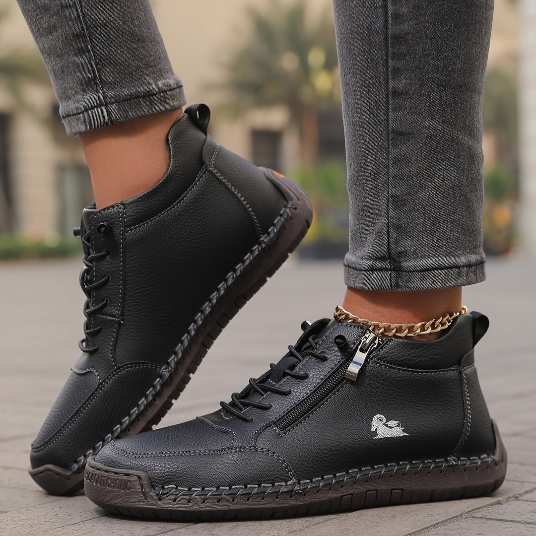 Sneakers Con Cerniera Ammortizzate Antiscivolo Da Donna