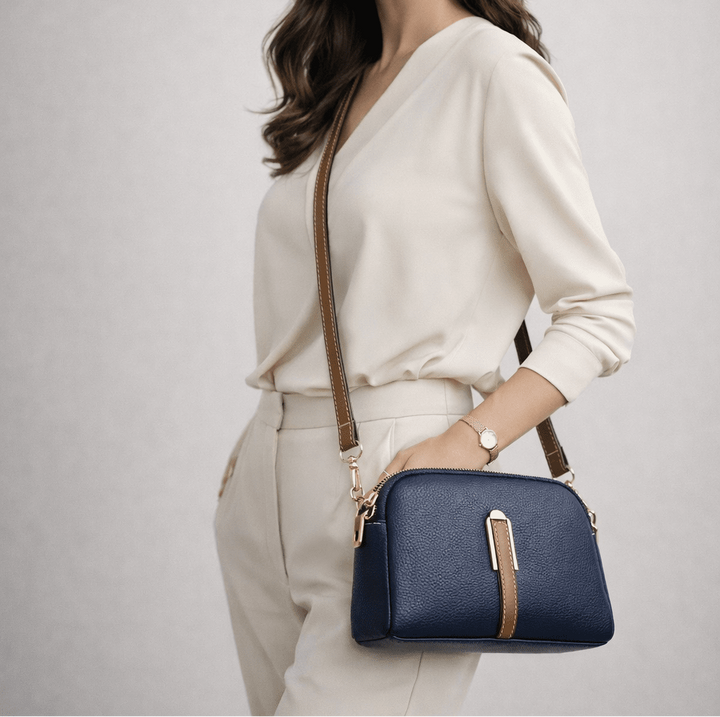 Borsa a Tracolla Piccola con Cerniera da Donna