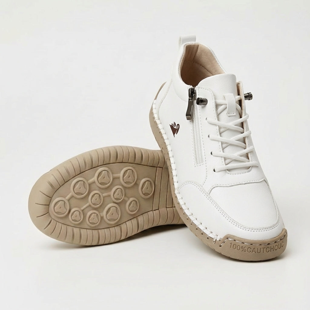Sneakers Con Cerniera Ammortizzate Antiscivolo Da Donna