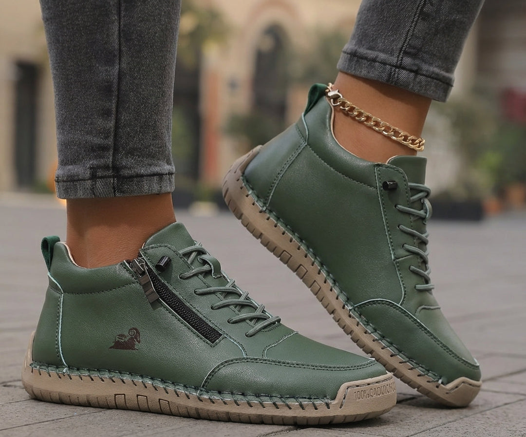 Sneakers Con Cerniera Ammortizzate Antiscivolo Da Donna