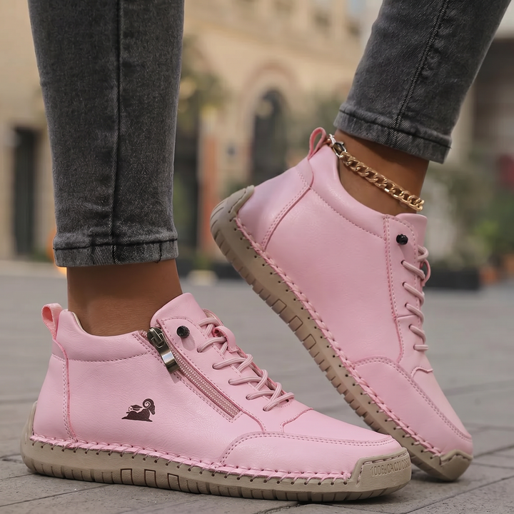 Sneakers Con Cerniera Ammortizzate Antiscivolo Da Donna